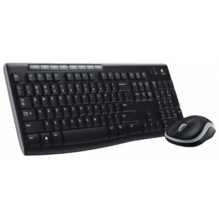 Logitech MK270 Keyboard & Mouse USB Black